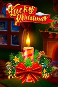 lucky christmas - logo