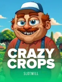 crazy crops slot logo